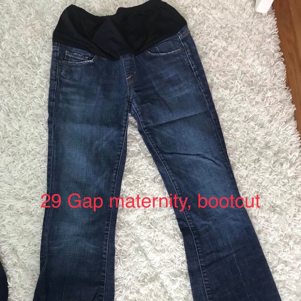 Gap maternity jeans